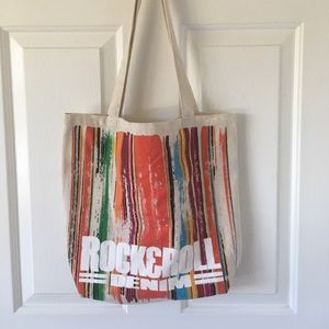 Rock and Roll Denim Tote